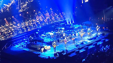 The Eagles, backed by a 38 strings provided by Fine Arts Strings